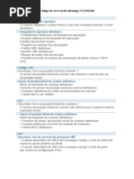 Códigos de Erro da Impressora Lexmark | PDF | Armazenamento de dados de ...