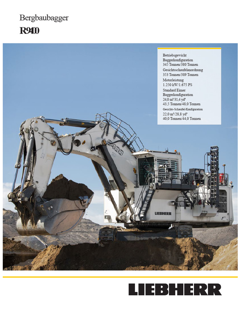 Liebherr R9400 | PDF