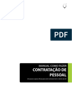 Manual Como Fazer Contratação de Pessoal