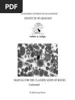 Dunham's Carbonate Rock Classification | PDF | Limestone | Sedimentology