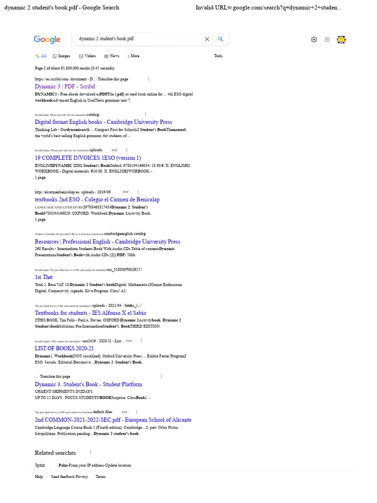Dynamic 2 Student's Book Overview | PDF | Written Communication ...