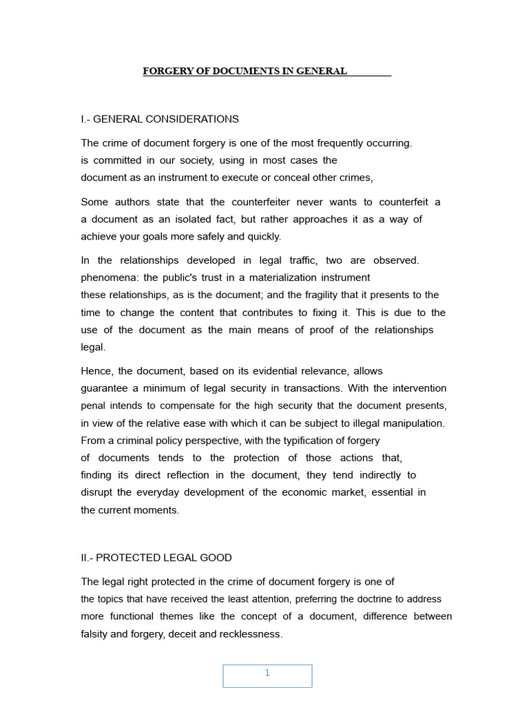 Understanding Document Forgery Crimes | PDF | Forgery | Crimes