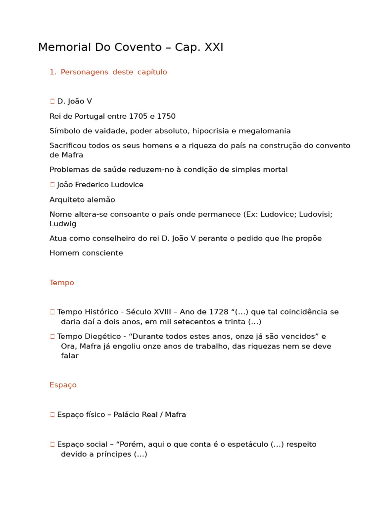 D. João V e a Construção do Convento de Mafra | PDF