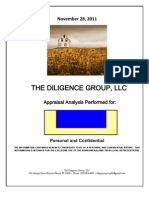 Sample Apprasial Analysis - The Diligence Group