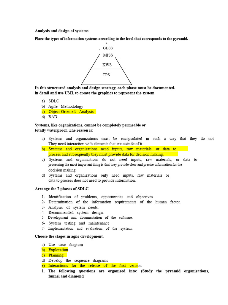 Systems Analysis and Design Overview | PDF | World Wide Web | Internet ...
