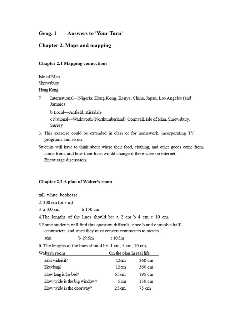Mapping Skills and Techniques Guide | PDF