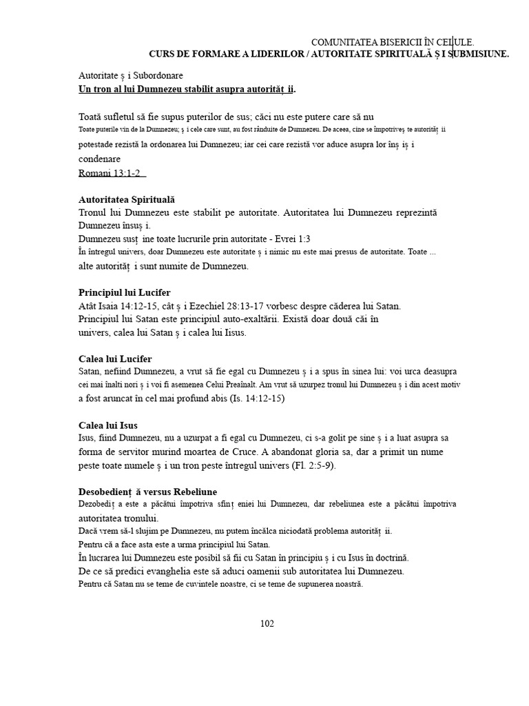 Autoritate Și Subordonare Completă | PDF
