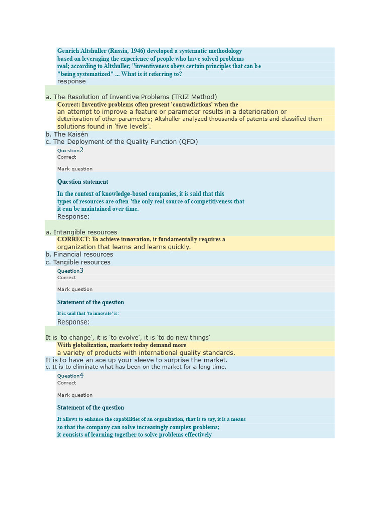 Problem-Solving Steps in Innovation | PDF | Innovation | Business