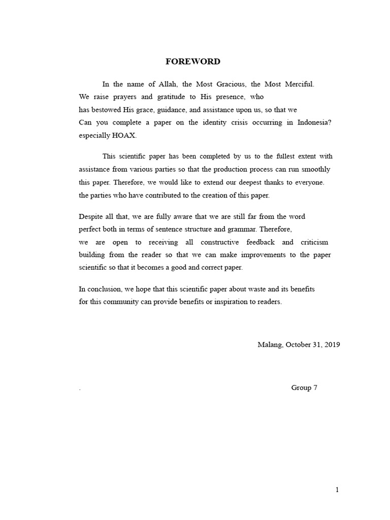 Religious Paper 1 Qur'anic Paradigm in Facing The Development of ...