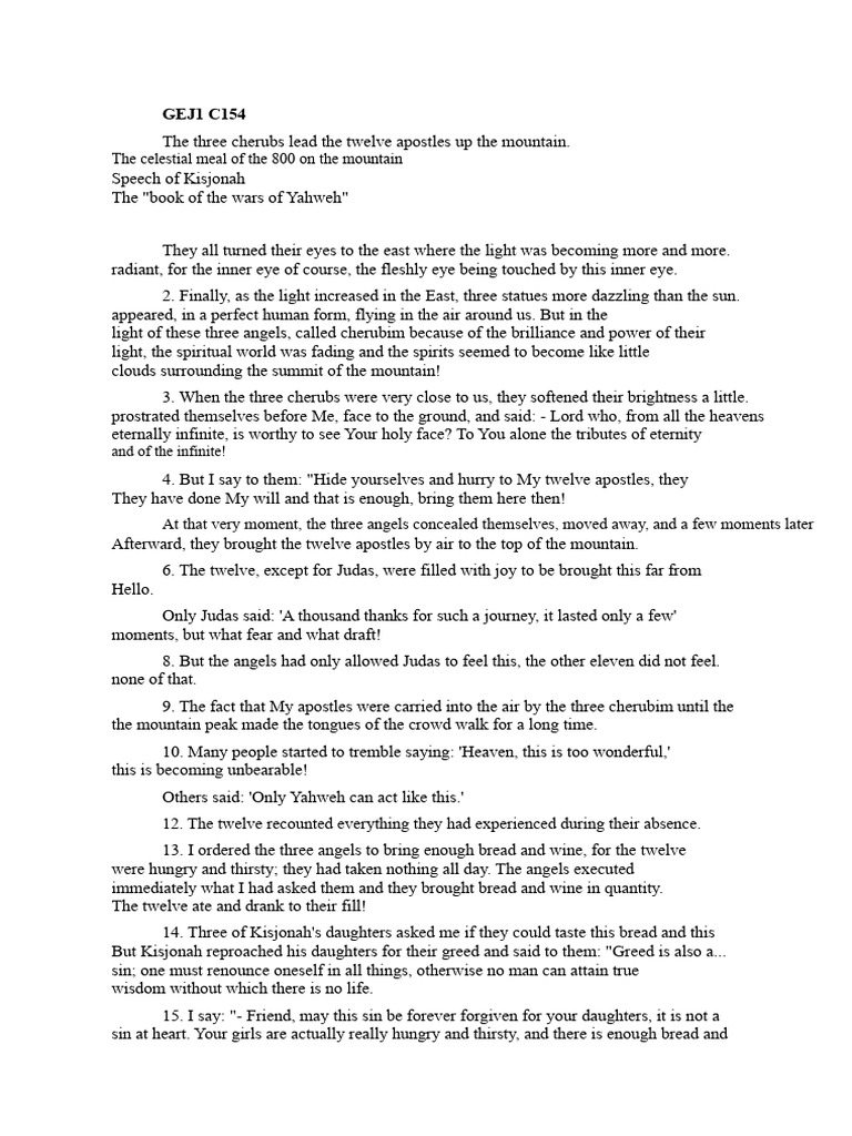 The Book of the Wars of Yahweh | PDF | Faith | God