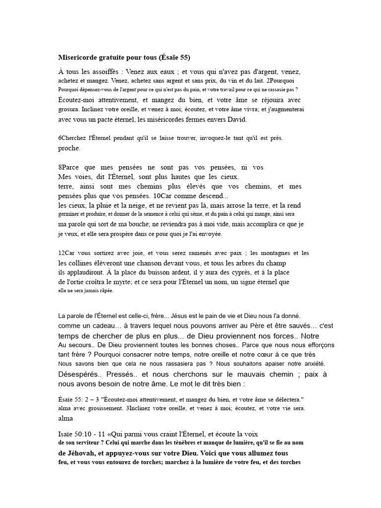Miséricorde divine et paix éternelle | PDF | Dieu | Amour