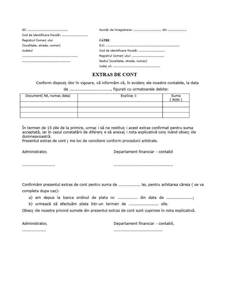 Formular Suplimentar de Contact | PDF