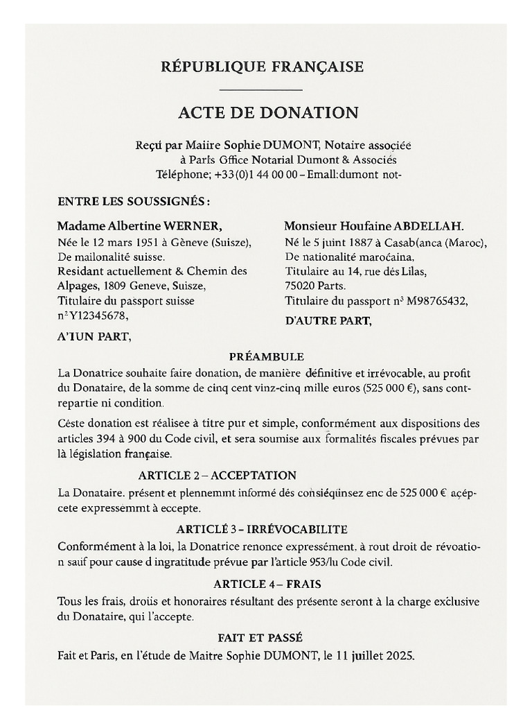 acte-de-donation-professionnel-pdf