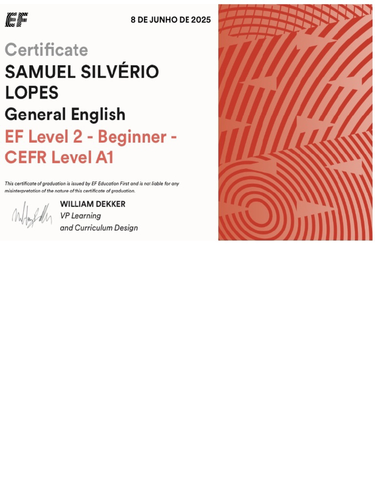 Ef Level 2 Beginner Cefr Level A1 Pdf