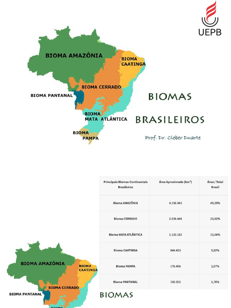 Biodiversidade e Biomas Brasileiros | PDF | Biodiversidade | Floresta ...