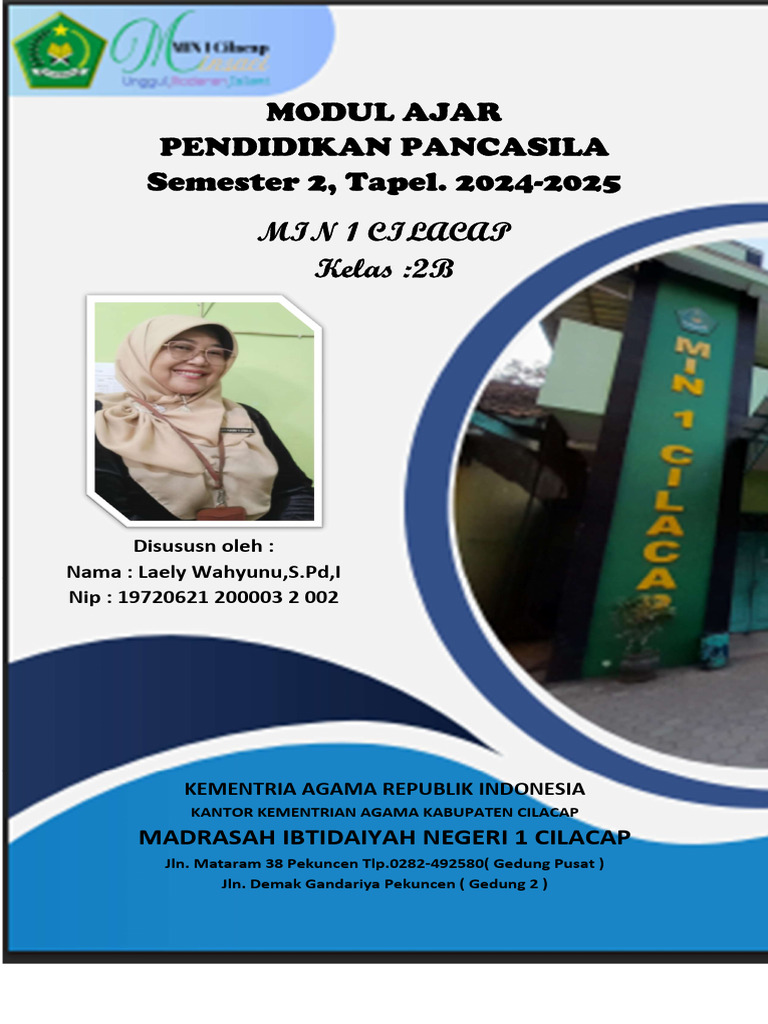 Modul Ajar Pendidikan Pancasila Kelas 2 | PDF