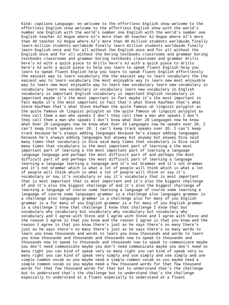 Easiest Way To Learn Vocabulary