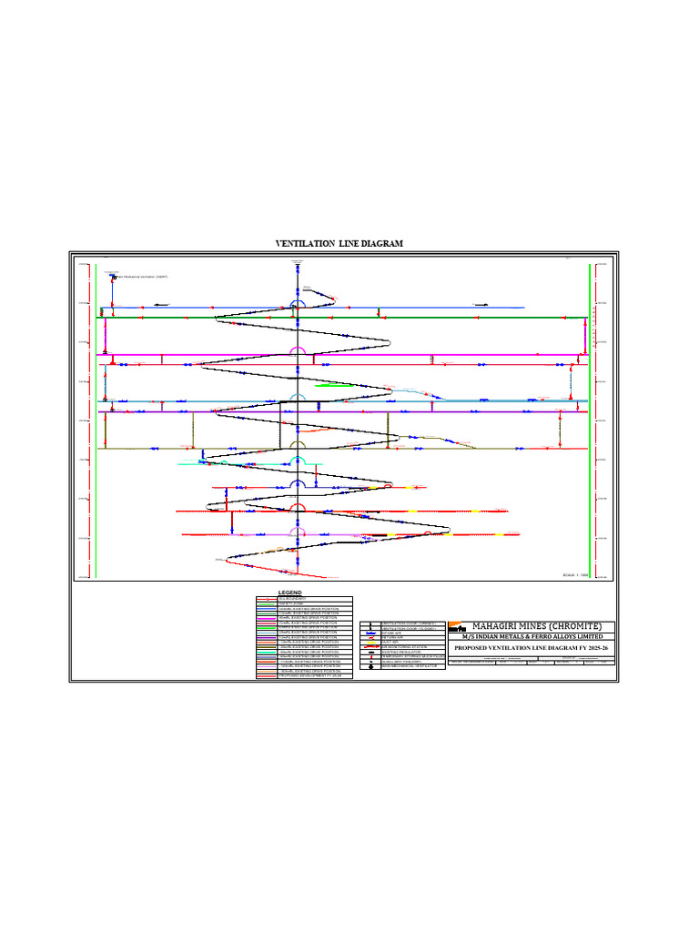 Proposed Ventilation Line Diagram 2025 | PDF
