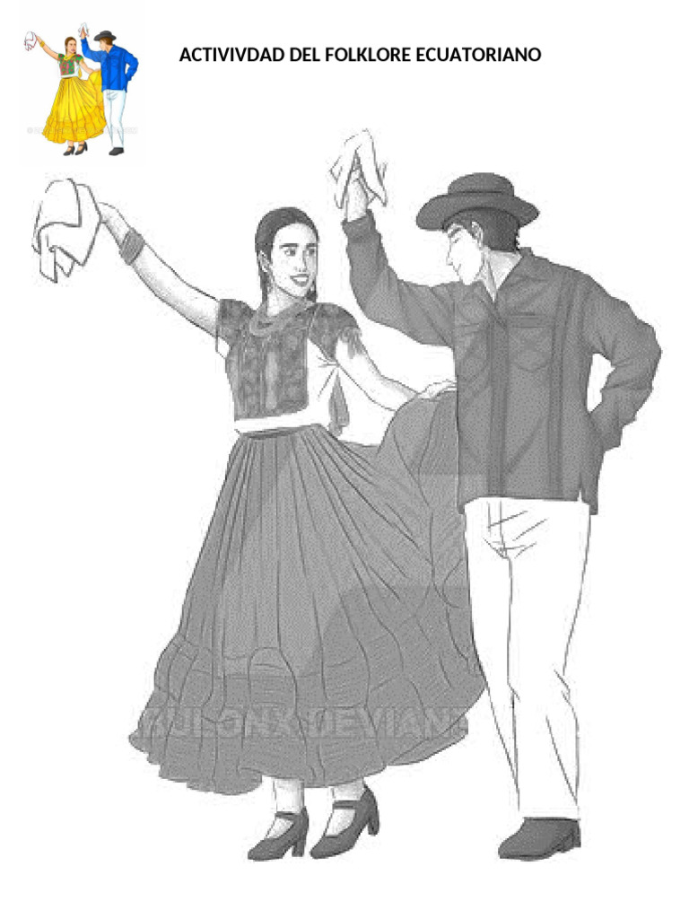 Activivdad Del Folklore Ecuatoriano | PDF