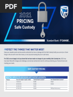 Standard Bank Savings Fees 2025 | PDF | Debit Card | Banks