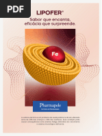Lipofer: Suplemento de Ferro Inovador | PDF | Ferro | Vegetarianismo