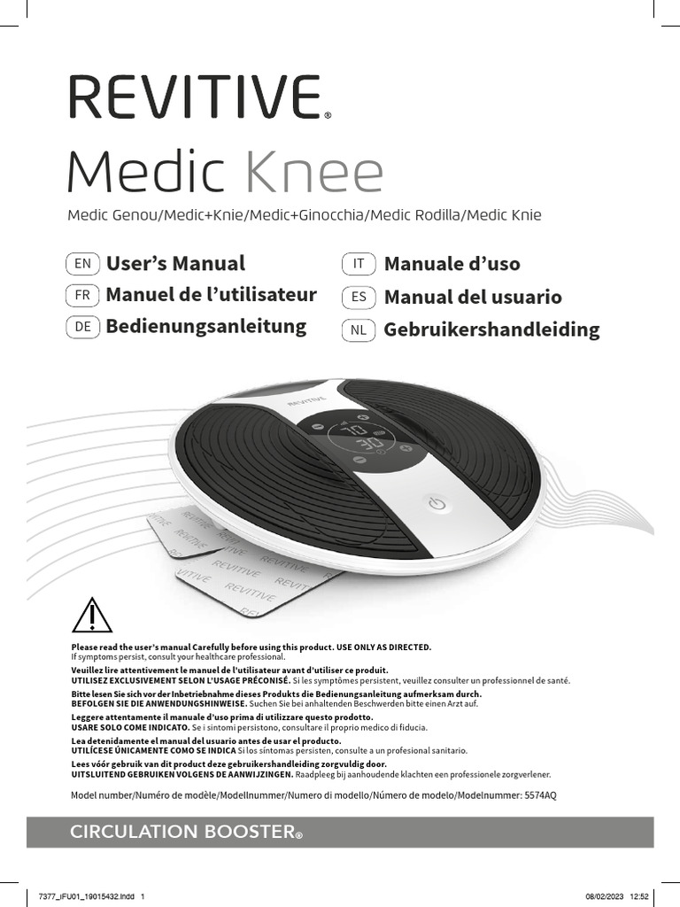 Revitive for Knee Arthritis Relief | PDF | Vein | Thrombosis