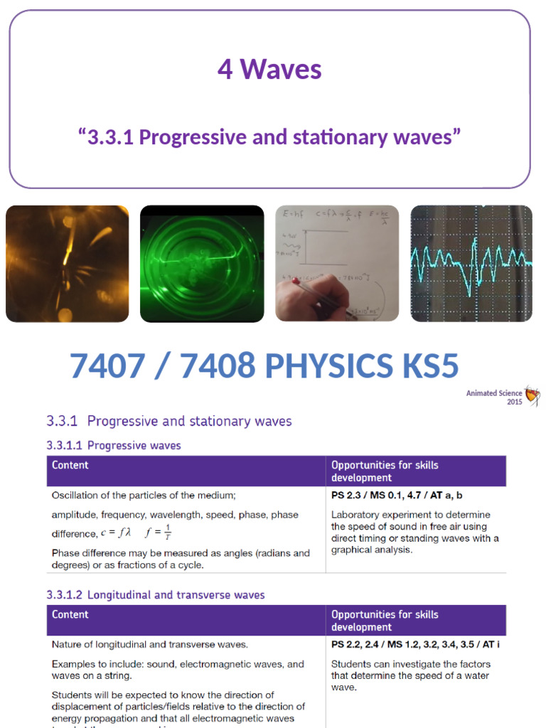 04.1 Waves and Vibrations | PDF | Waves | Polarization (Waves)