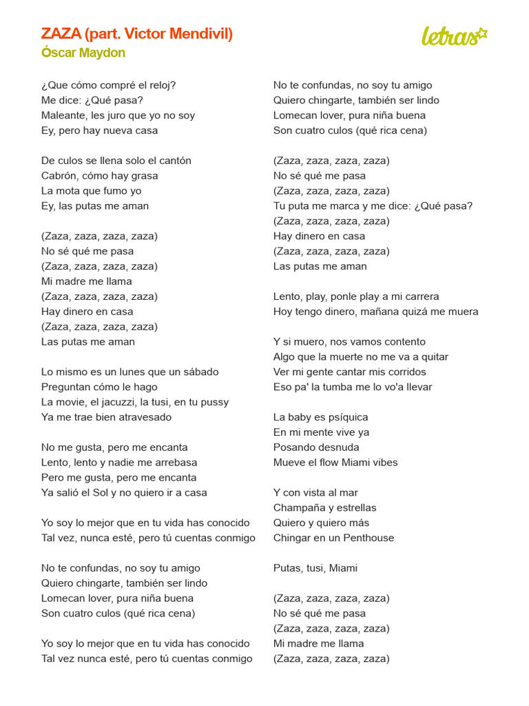 Letra de 