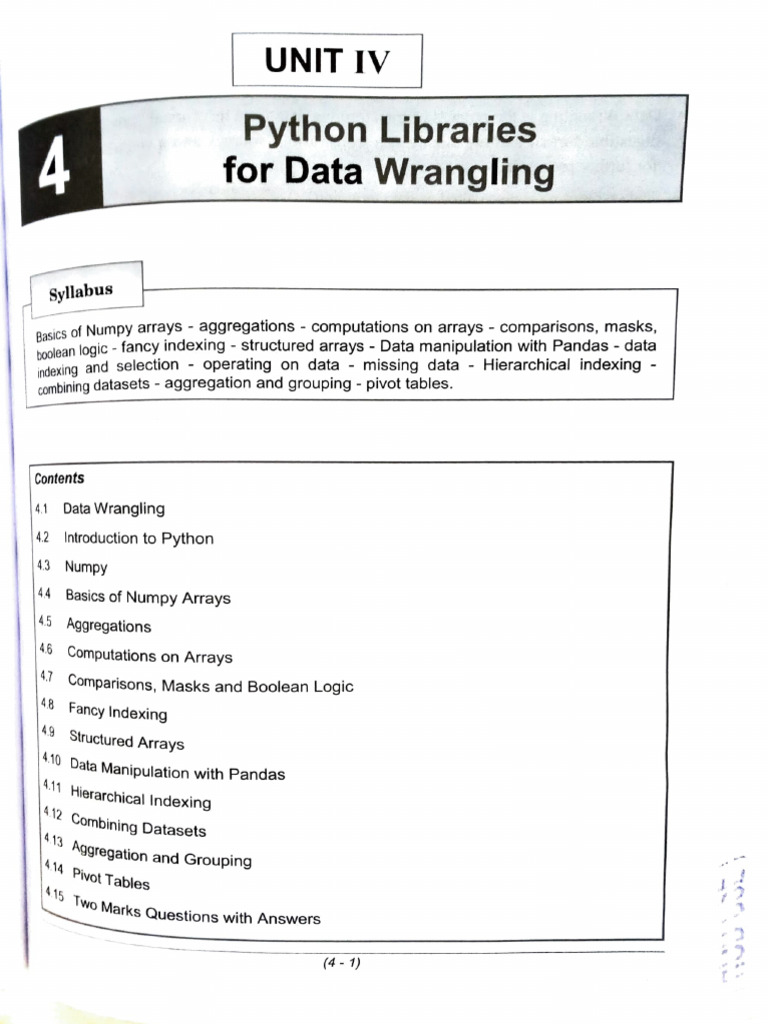 Unit 4 | PDF