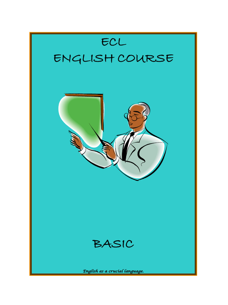ECL Basic English Course Overview | PDF | English Language | Adjective