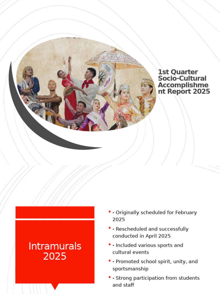 Socio-Cultural Events Report Q1 2025 | PDF
