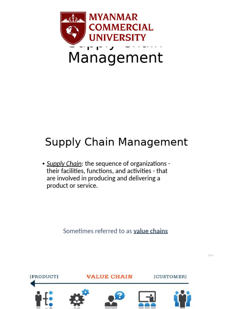 Understanding Supply Chain Management | PDF | Supply Chain | Supply ...