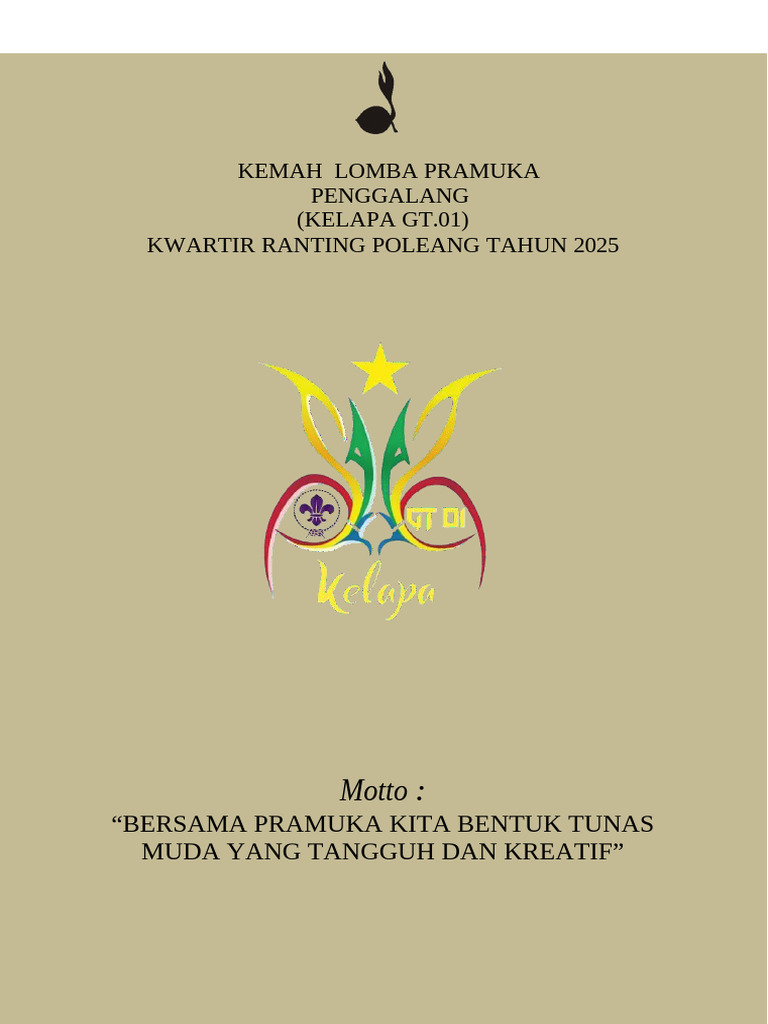 Kemah Lomba Pramuka Kwartir Poleang 2025 | PDF