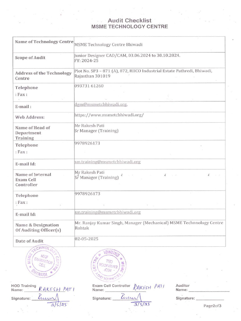 NSQF JDCC | PDF