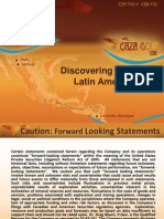 Discovering Gold in Latin America