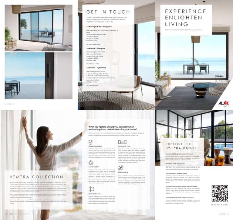 AluK Home: Luxury Aluminium Solutions | PDF | Building Insulation | Door