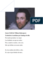 Soneto XLIII de William Shakespeare