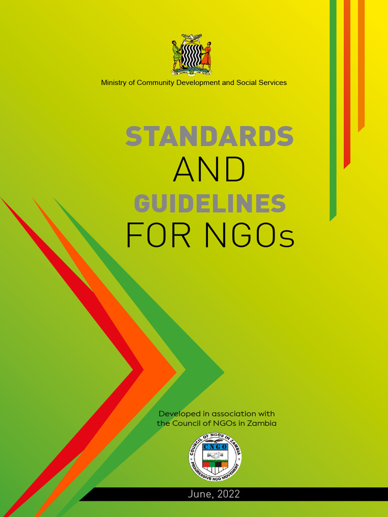 NGO Standards and Guidelines 2022 | PDF | Non Governmental Organization ...