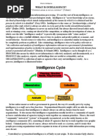 What is Intelligence? Breakdown of US Intelligence Agencies