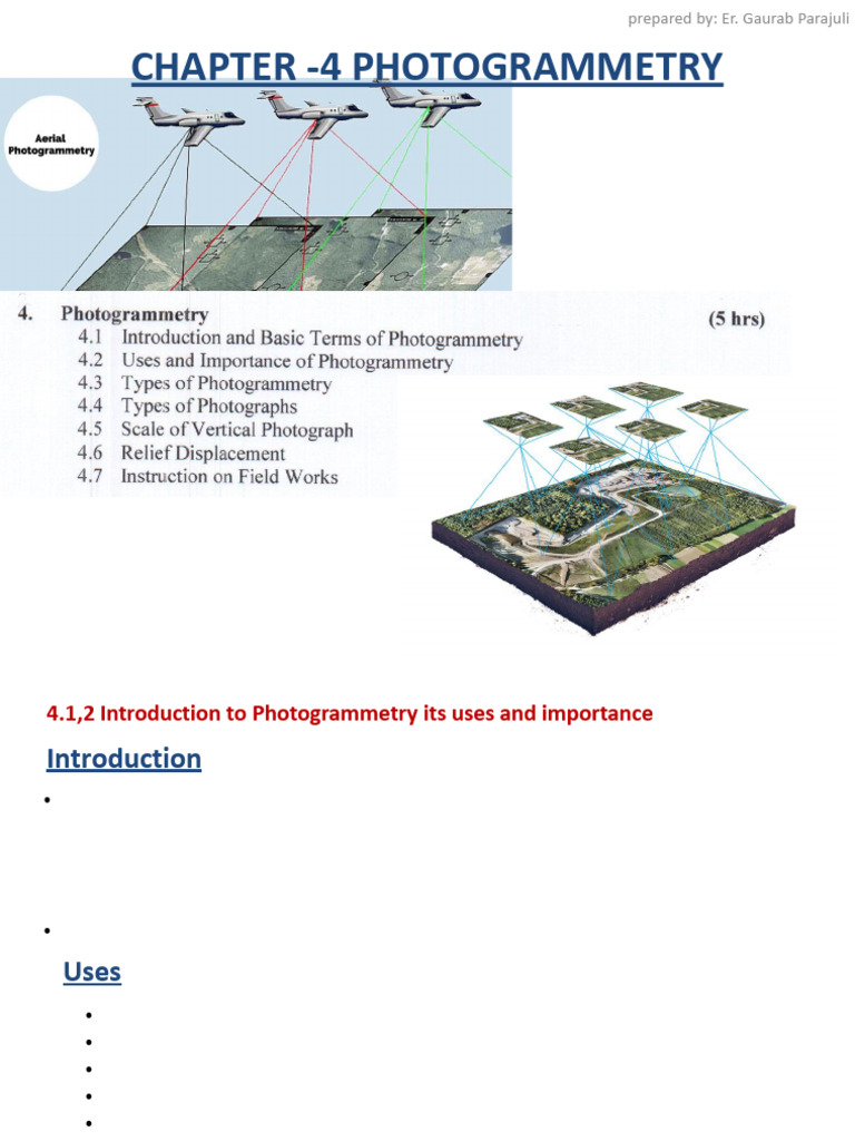 Aerial Photogrammetry: Flight Planning Essentials | PDF | Aerial ...