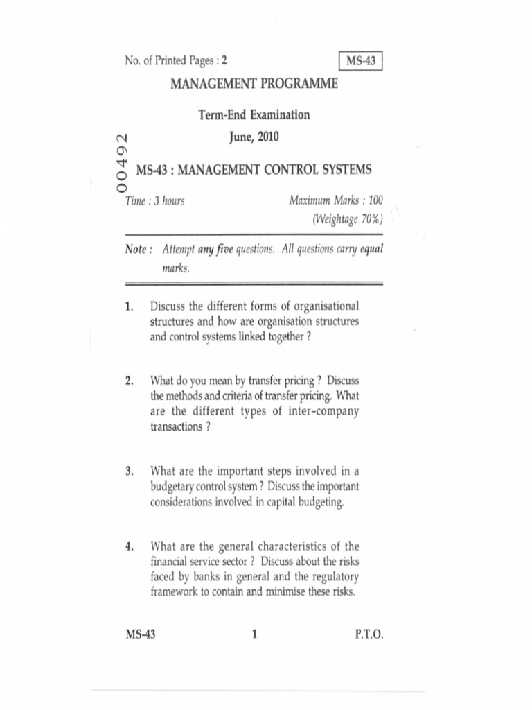 MS 43 | PDF