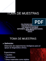 Toma de Muestras