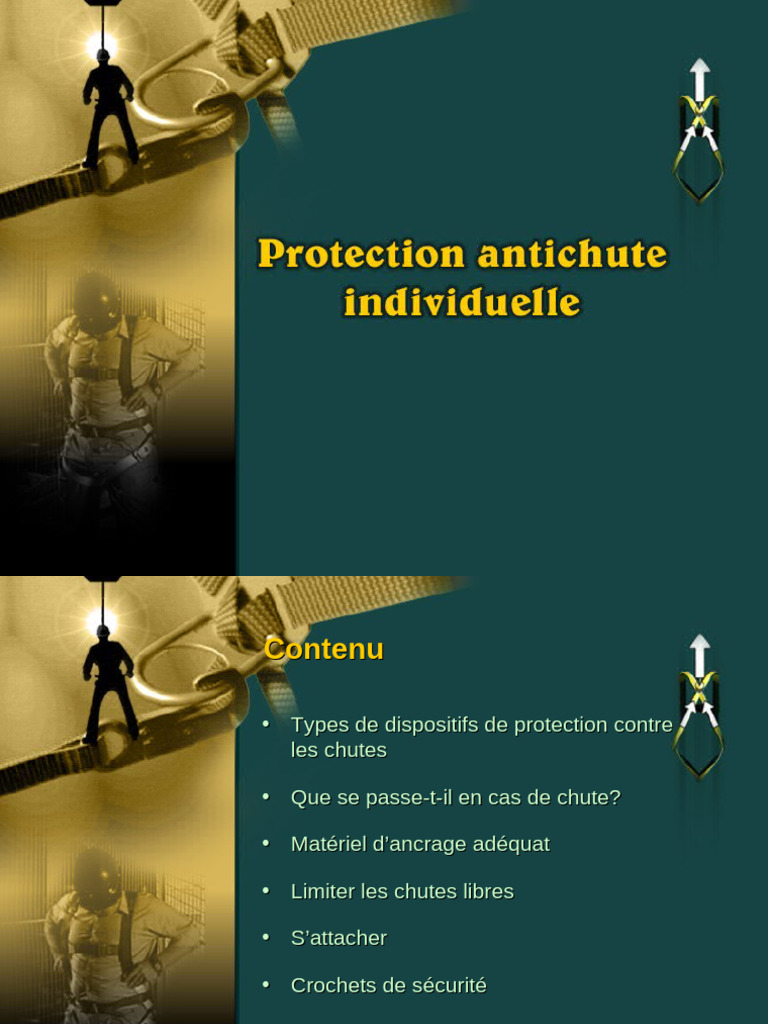 Protection contre les chutes : Guide complet | PDF