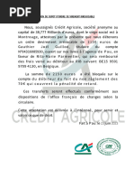 Attestation de RIB - Crédit Agricole Maroc | PDF