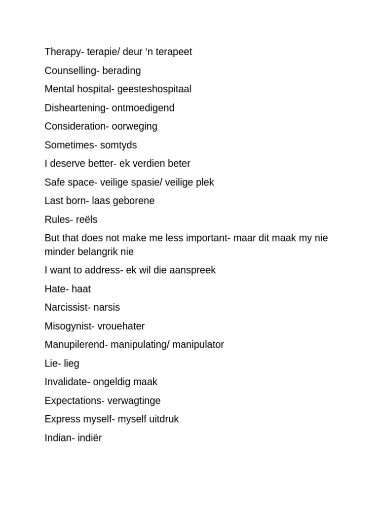 Word Bank Grade 11 | PDF
