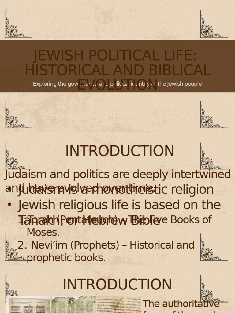 Jewish Political Identity Through History | PDF | Hebrew Bible | Second ...