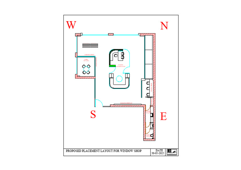 Proposed Layout for Window Shop Design | PDF