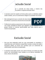 Exclusão Social