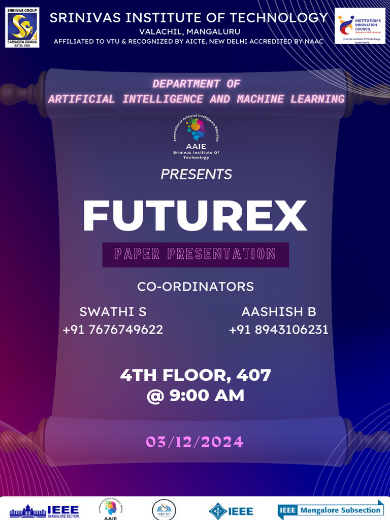 FutureX Institute Presentation Rules | PDF