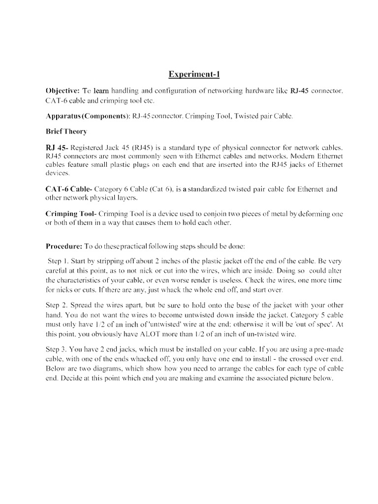 CN Lab Manual | PDF